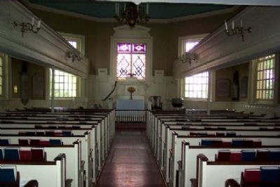 Gloria Dei Church Interior image. Click for full size.