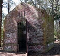 Parris Island Lighthouses , Oil House image. Click for full size.
