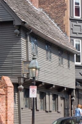 Paul Revere House. Click for full size. Paul Revere House image. Click for full size.