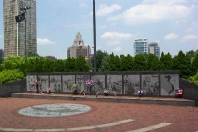 Philadelphia Vietnam Veterans Memorial image. Click for full size.