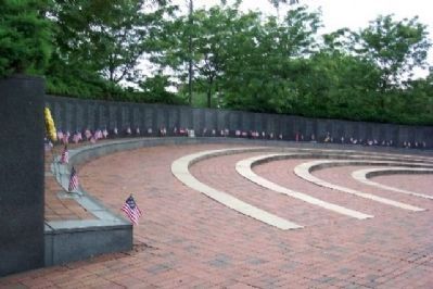 Philadelphia Vietnam Veterans Memorial Wall of Honor image. Click for full size.
