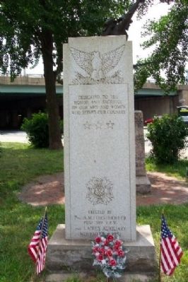VFW Post 389 Veterans Memorial image. Click for full size.