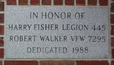 Harry Fisher American Legion Post 445 and Robert Walker VFW Post 7295 image. Click for full size.