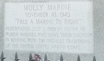 Molly Marine Marker. Click for full size. Molly Marine Marker image. Click for full size.