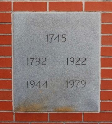 Zion Lutheran Church Cornerstone. Click for full size. Zion Lutheran Church Cornerstone image. Click for full size.