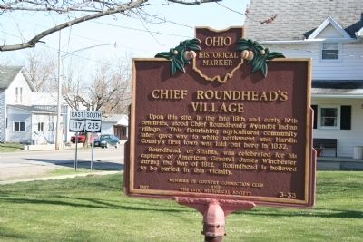 Chief Roundhead's Village Marker image. Click for full size.
