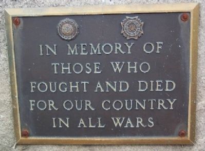 American Legion Post 449 War Memorial Marker image. Click for full size.