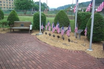Windber Veteran's Park Turcato Bench and Other Markers image. Click for full size.