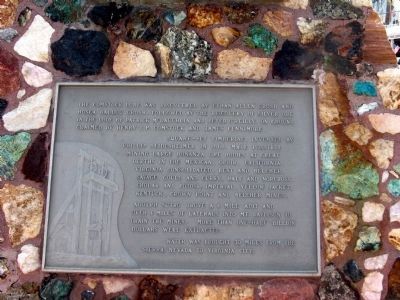Lower Marker on North Side of Monument image. Click for full size.