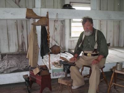 Confederate Prisoner of War. Click for full size. Confederate Prisoner of War image. Click for full size.