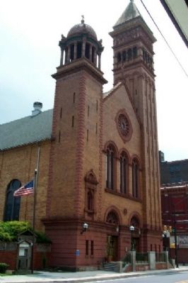St. John Cathedral and Marker image. Click for full size.
