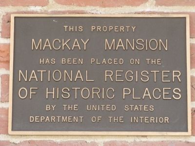 National Register of Historic Places Plaque. Click for full size. National Register of Historic Places Plaque image. Click for full size.