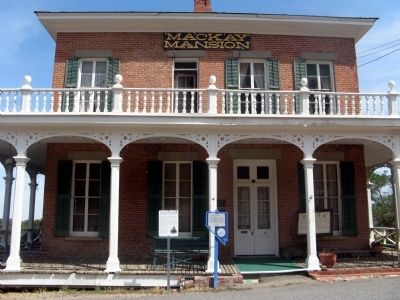 Gould & Curry Offices - Mackay Mansion. Click for full size. Gould & Curry Offices - Mackay Mansion image. Click for full size.