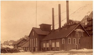 Bonner Shaft Building - Gould & Curry Mine image. Click for full size.