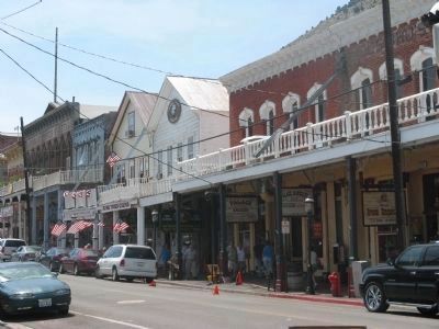 C Street (The Main Street of Virginia City) - General View image. Click for full size.