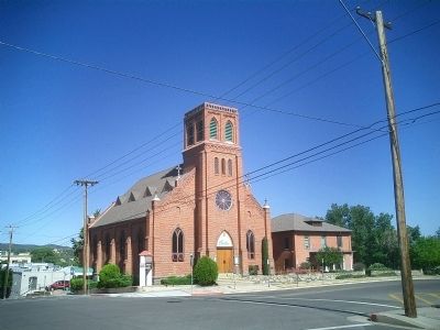 Street view of Sacred Heart Catholic Church image. Click for full size.