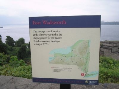 Fort Wadsworth Marker image. Click for full size.