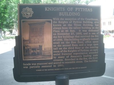 Knights of Pythias Building Marker image. Click for full size.