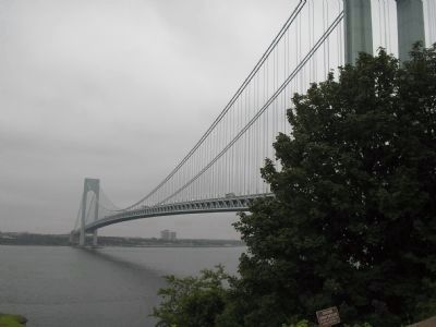 Verrazano – Narrows Bridge from S.I.. Click for full size. Verrazano – Narrows Bridge from S.I. image. Click for full size.