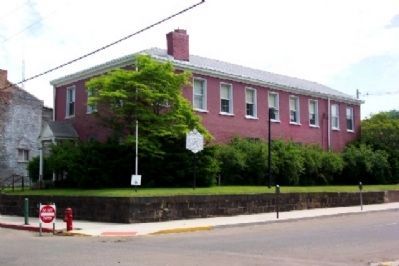 Miller's Tavern and Marker. Click for full size. Miller's Tavern and Marker image. Click for full size.