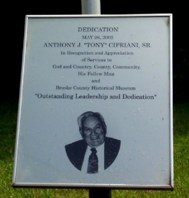 Anthony J. "Tony" Cipriani, Sr. Marker image. Click for full size.