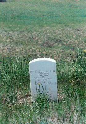 Pvt. Julian D. Jones image. Click for full size.