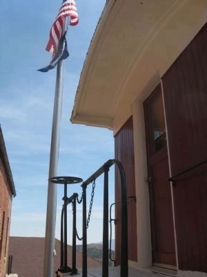 Flag Pole Mentioned in Second Marker image. Click for full size.