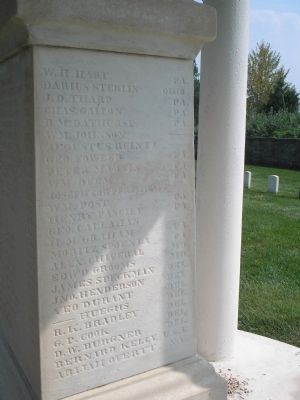 Right Side of Union Monument image. Click for full size.