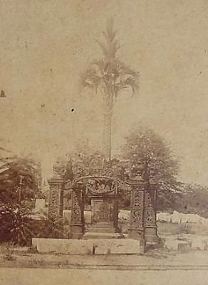 Pre-Civil war Photograph -<br>Showing South Carolina's Mexican War Monument<br>Destroyed by Sherman image. Click for full size.