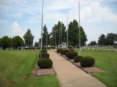 Olathe World War Memorial. Click for full size. Olathe World War Memorial image. Click for full size.