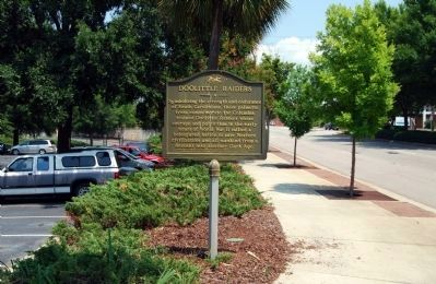 Doolittle Raiders Marker -<br>Looking East Along Gervais Street image. Click for full size.
