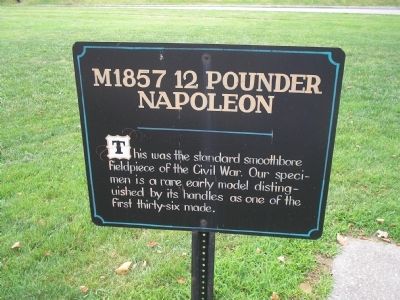 M1857 12 Pounder Napoleon Marker image. Click for full size.
