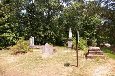 Founders' Cemetery and Marker image. Click for full size.