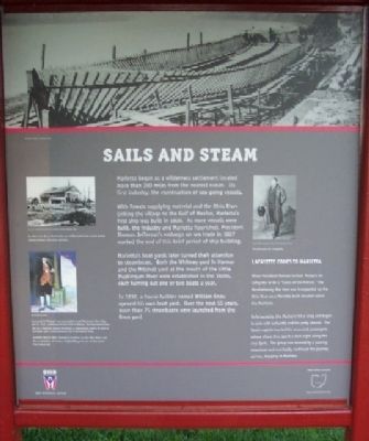 Sails and Steam Marker image. Click for full size.