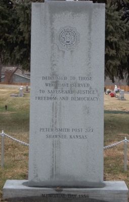 Pleasant View Veterans' Memorial Marker image. Click for full size.