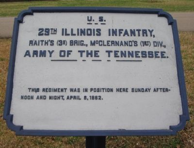 29th Illinois Infantry Tablet image. Click for full size.
