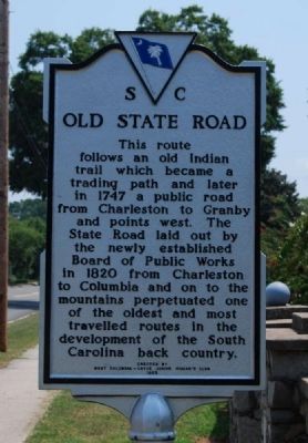 Old State Road Marker image. Click for full size.