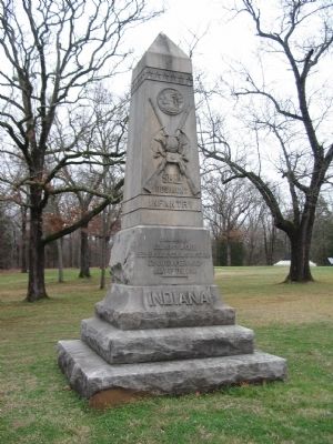 58th Indiana Infantry Regiment Monument image. Click for full size.