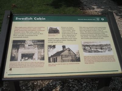 Swedish Cabin Marker. Click for full size. Swedish Cabin Marker image. Click for full size.
