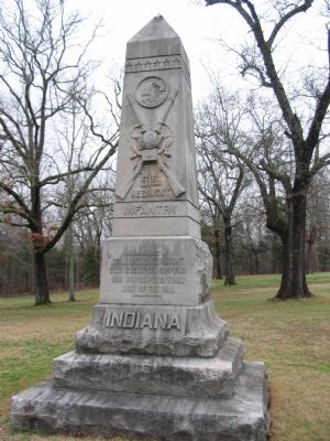 51st Indiana Infantry Monument image. Click for full size.