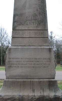 Back of Monument. Click for full size. Back of Monument image. Click for full size.