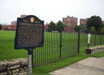 Confederate Position Marker image. Click for full size.