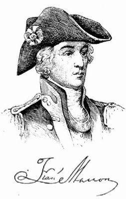 Brigadier General Francis Marion "The Swamp Fox" image. Click for full size.
