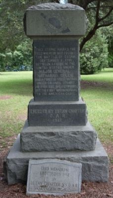 Battle of Eutaw (Springs) as mentioned image. Click for full size.