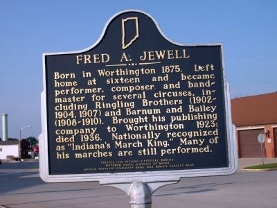 Fred A. Jewell Marker. Click for full size. Fred A. Jewell Marker image. Click for full size.