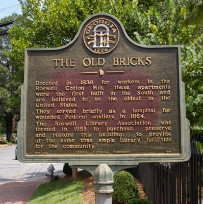 The Old Bricks Marker image. Click for full size.