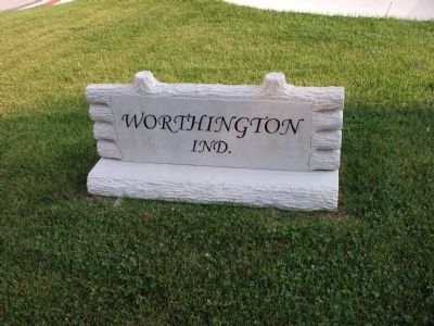 Worthington Sign image. Click for full size.