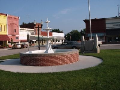Other View - - Worthington Area Service War Memorial Marker. Click for full size. Other View - - Worthington Area Service War Memorial Marker image. Click for full size.