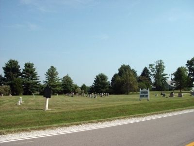 Looking West - - Grave of Jane Todd Crawford Marker. Click for full size. Looking West - - Grave of Jane Todd Crawford Marker image. Click for full size.