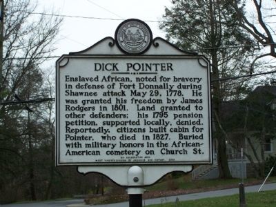 Dick Pointer Marker image. Click for full size.